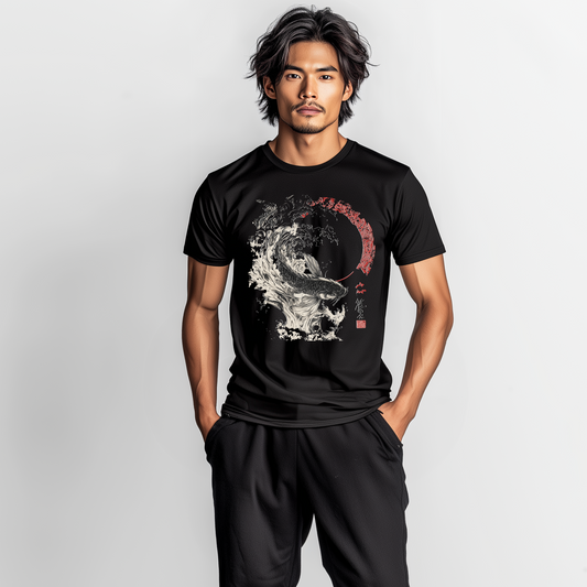 T-Shirt Asia Spirit, T-Shirt Damen, Shirt Herren,