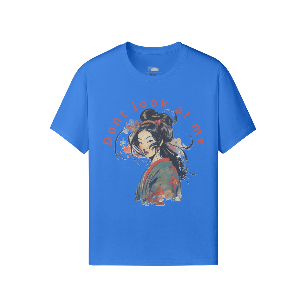 Ausgefallenes T-Shirt für Männer und Damen mit Geisha print-ASIA-Shirts