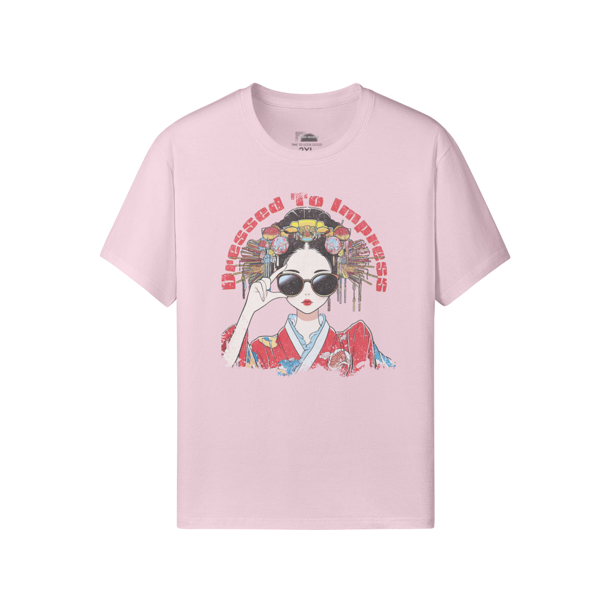 Ausgefallenes T-Shirt Japan Kunst Geisha "dresssed to impress"-ASIA-Shirts