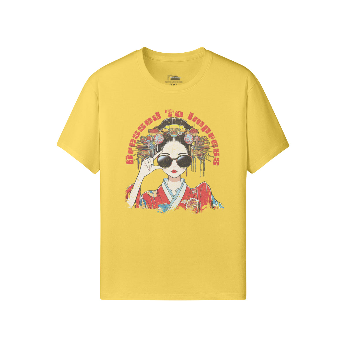 Ausgefallenes T-Shirt Japan Kunst Geisha "dresssed to impress"-ASIA-Shirts