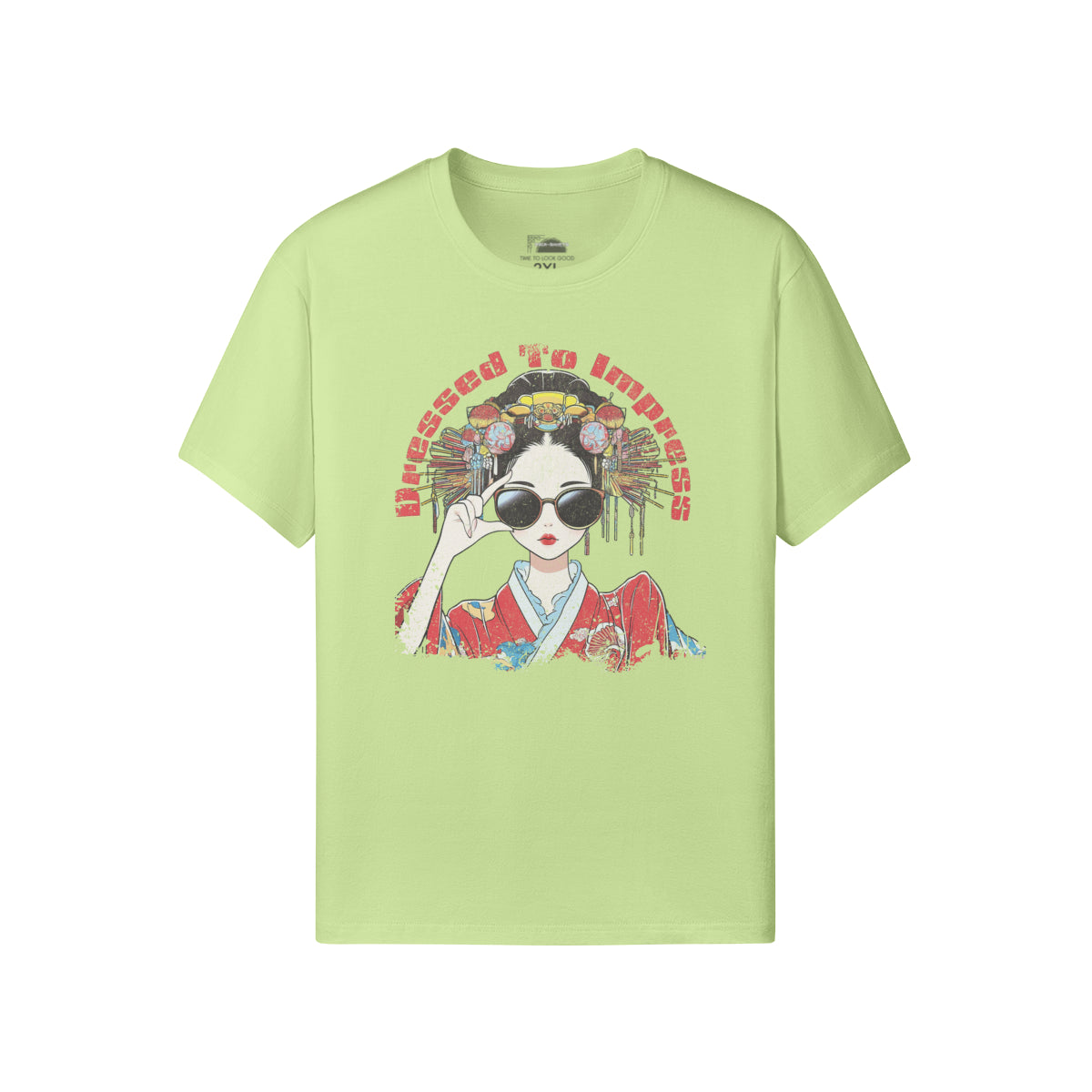 Ausgefallenes T-Shirt Japan Kunst Geisha "dresssed to impress"-ASIA-Shirts