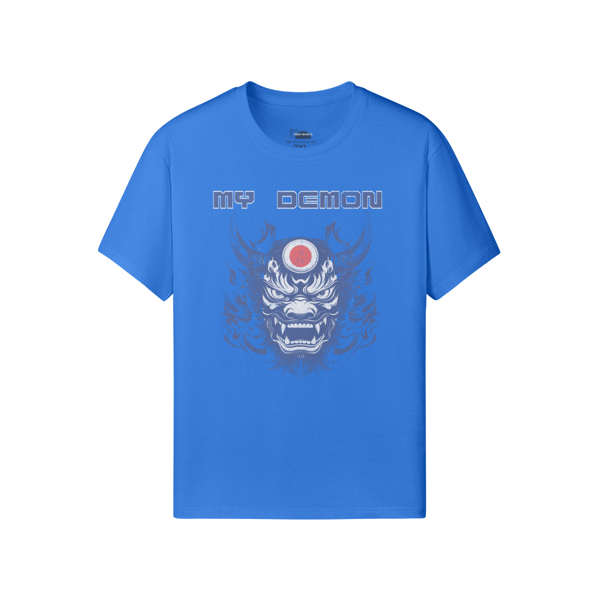 Ausgefallenes T-Shirt "My Demon" Oni Mask print-ASIA-Shirts