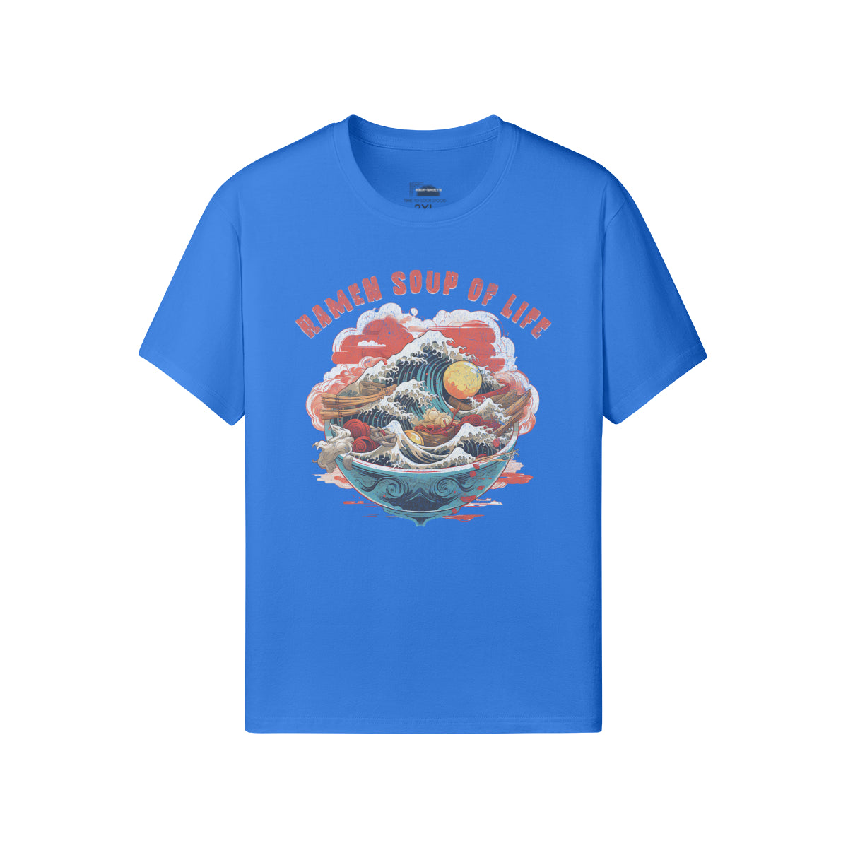 Ausgefallenes T-Shirt für Männer und Damen mit Ramen print-ASIA-Shirts