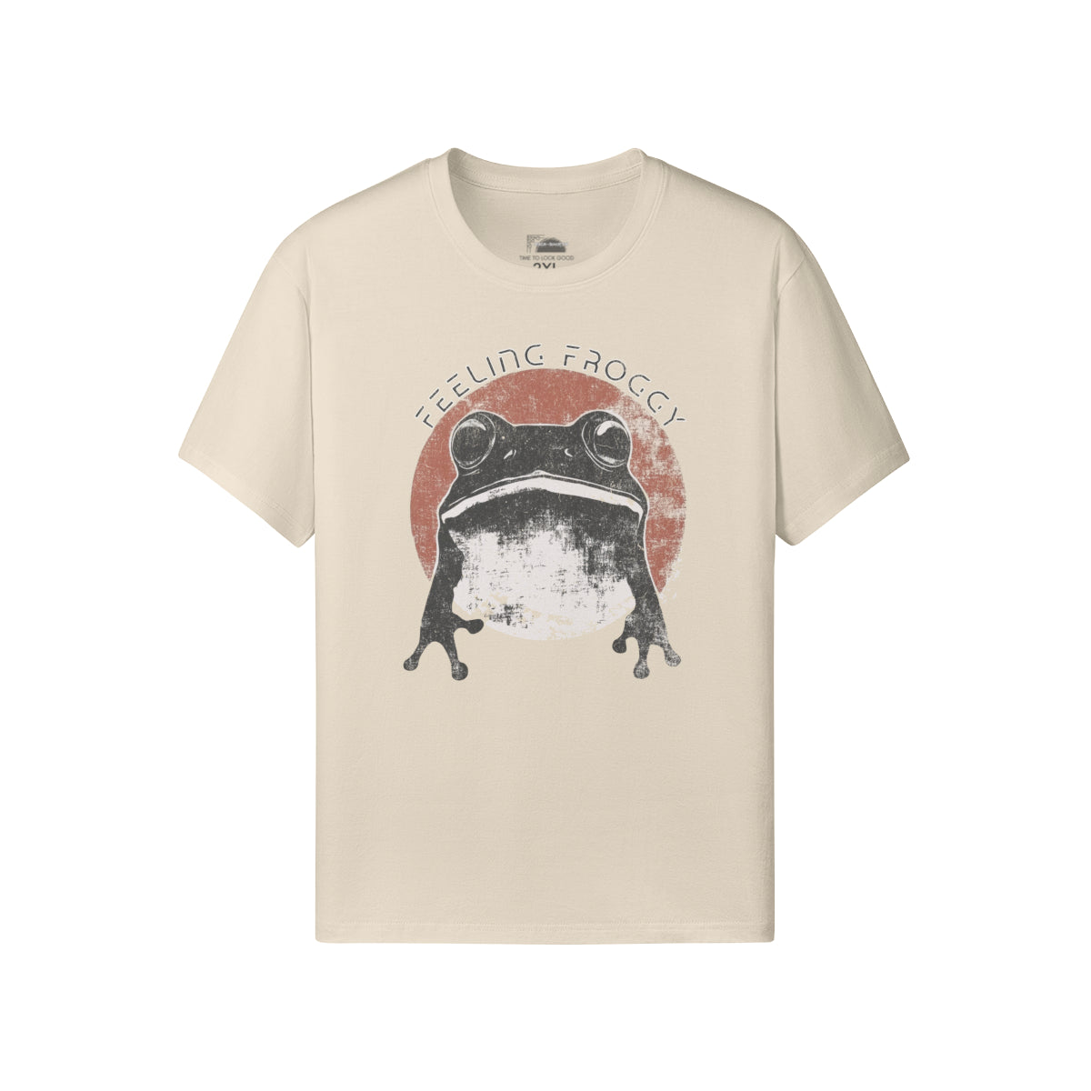Ausgefallenes T-Shirt "Feeling Froggy" print-ASIA-Shirts