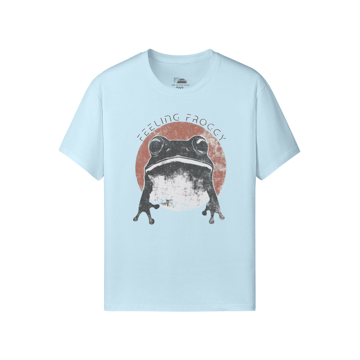 Ausgefallenes T-Shirt "Feeling Froggy" print-ASIA-Shirts