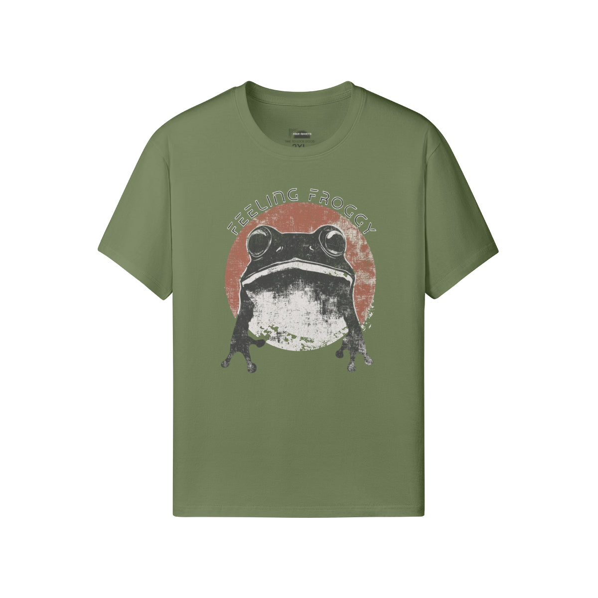 Ausgefallenes T-Shirt "Feeling Froggy" print-ASIA-Shirts