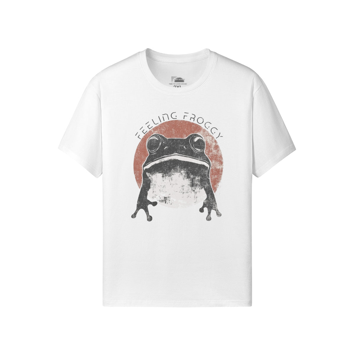 Ausgefallenes T-Shirt "Feeling Froggy" print-ASIA-Shirts