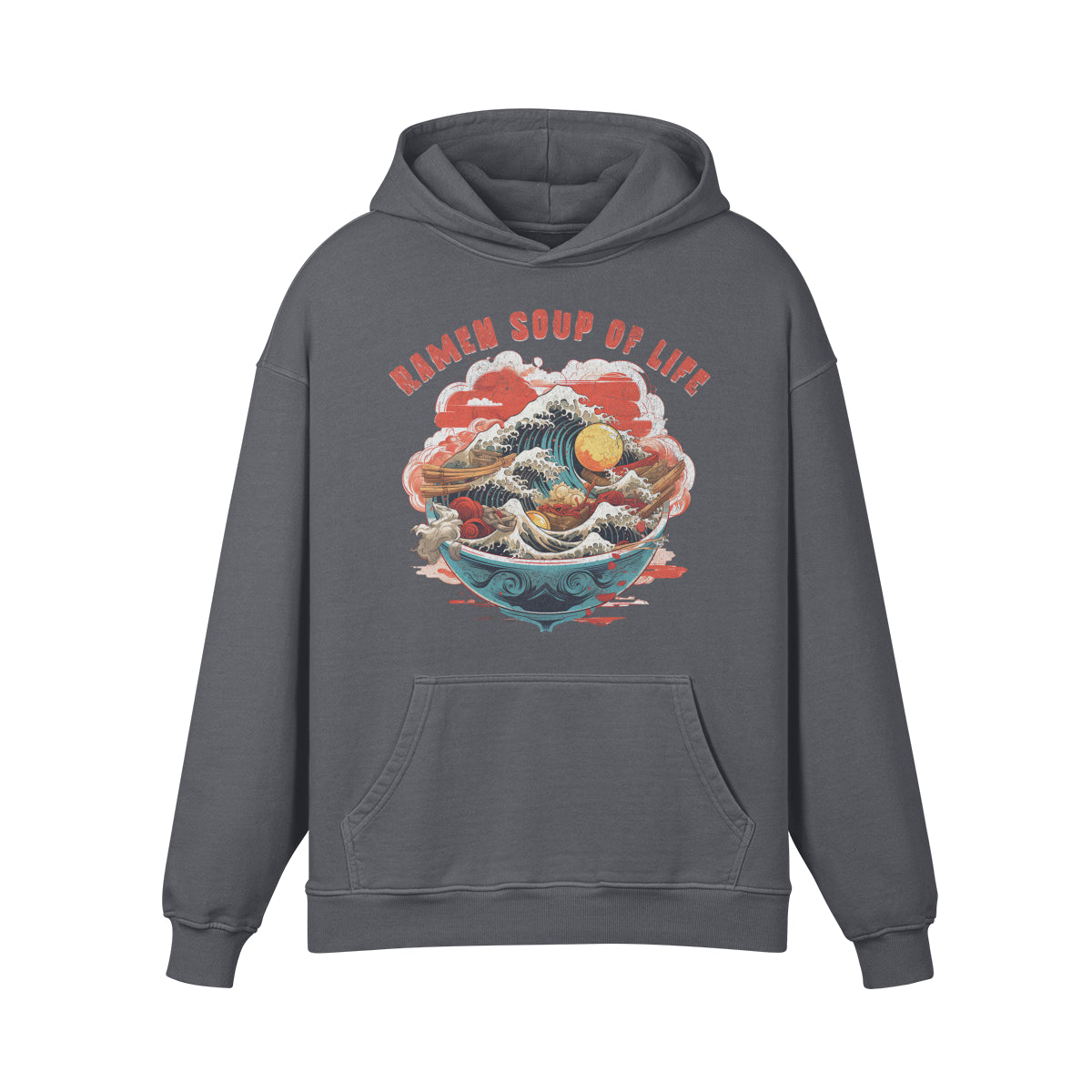 Retro Ramen Hoddie - Ramen Soup of Life Oversized Retro Hoodie, Vintage Ramen Hoodie-ASIA-Shirts