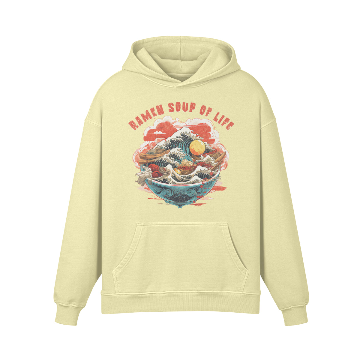 Retro Ramen Hoddie - Ramen Soup of Life Oversized Retro Hoodie, Vintage Ramen Hoodie-ASIA-Shirts