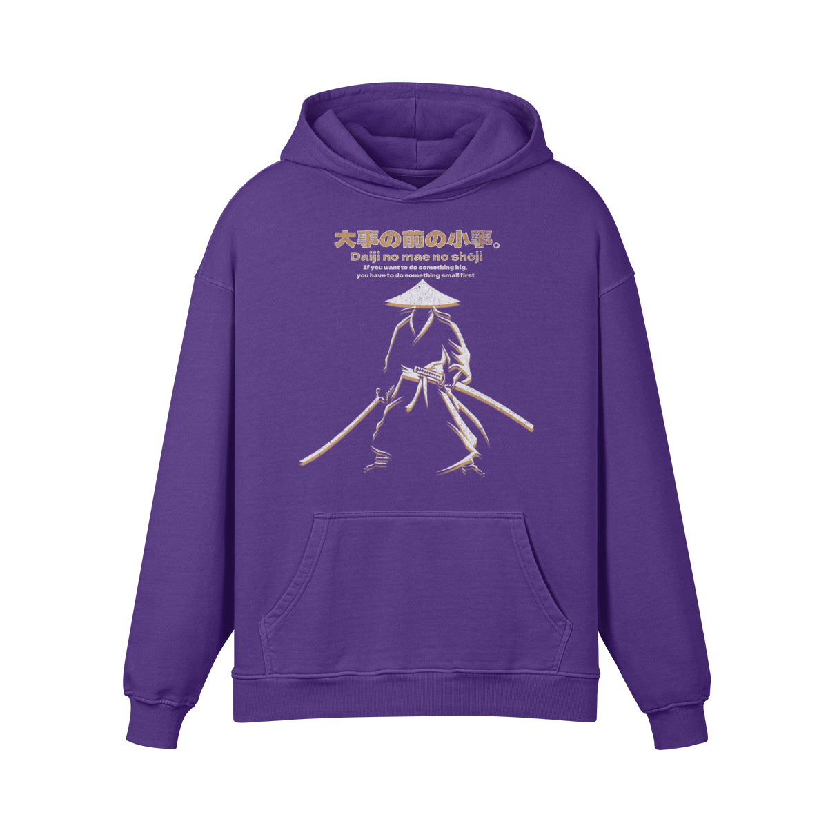 Premium Hoodie washed out look "Asia Spirit" print-ASIA-Shirts