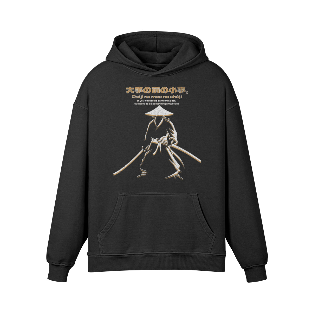 Premium Hoodie washed out look "Asia Spirit" print-ASIA-Shirts
