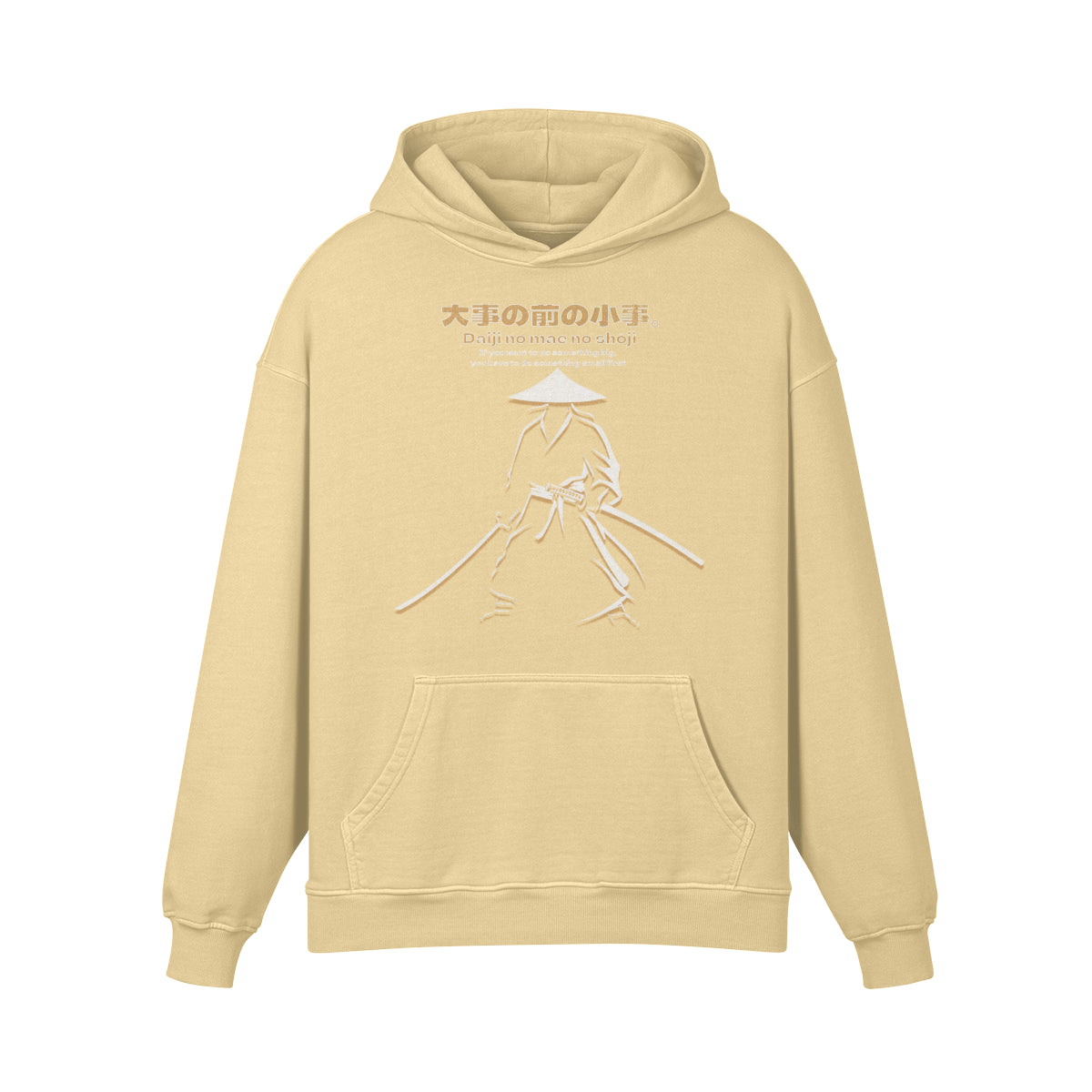 Premium Hoodie washed out look "Asia Spirit" print-ASIA-Shirts