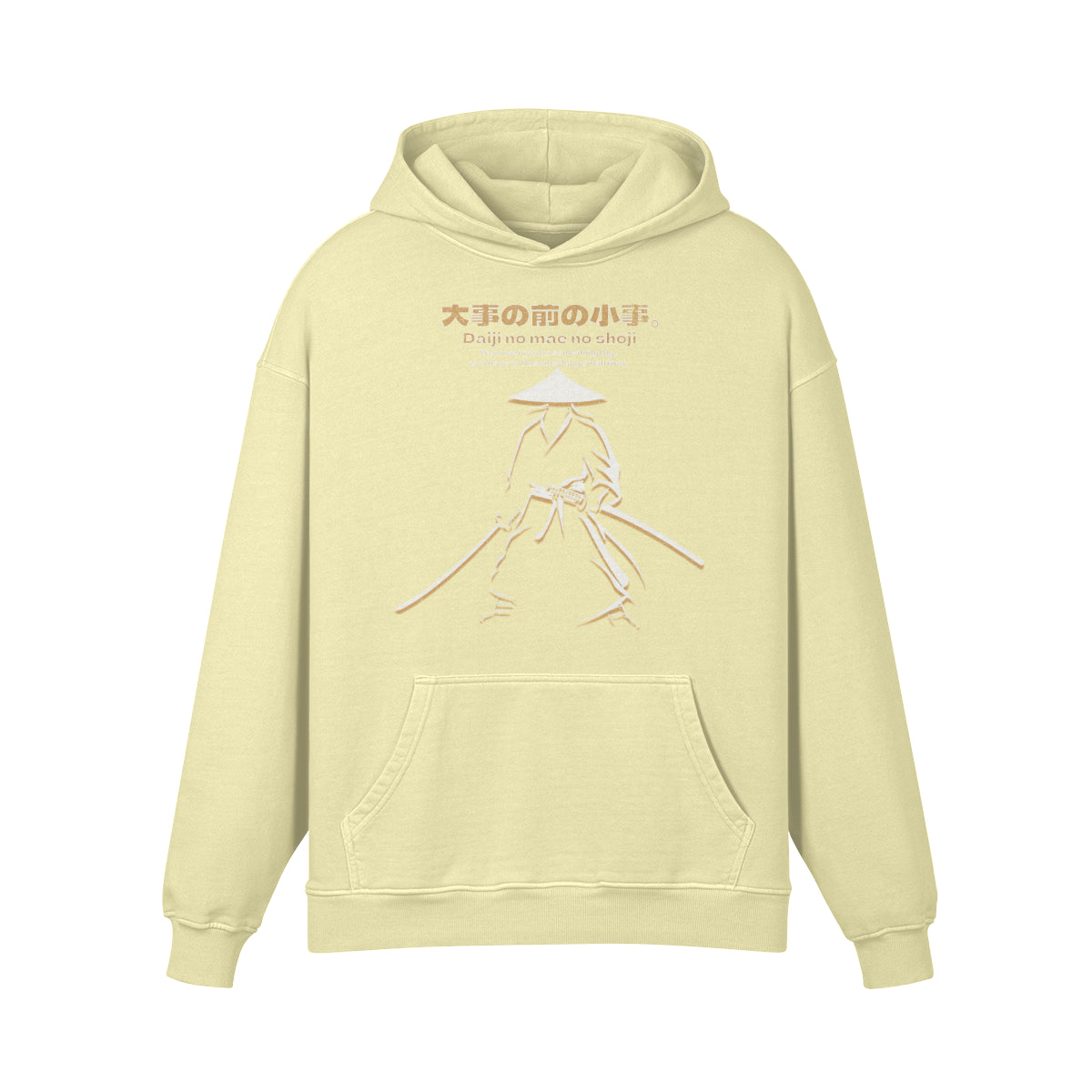 Premium Hoodie washed out look "Asia Spirit" print-ASIA-Shirts