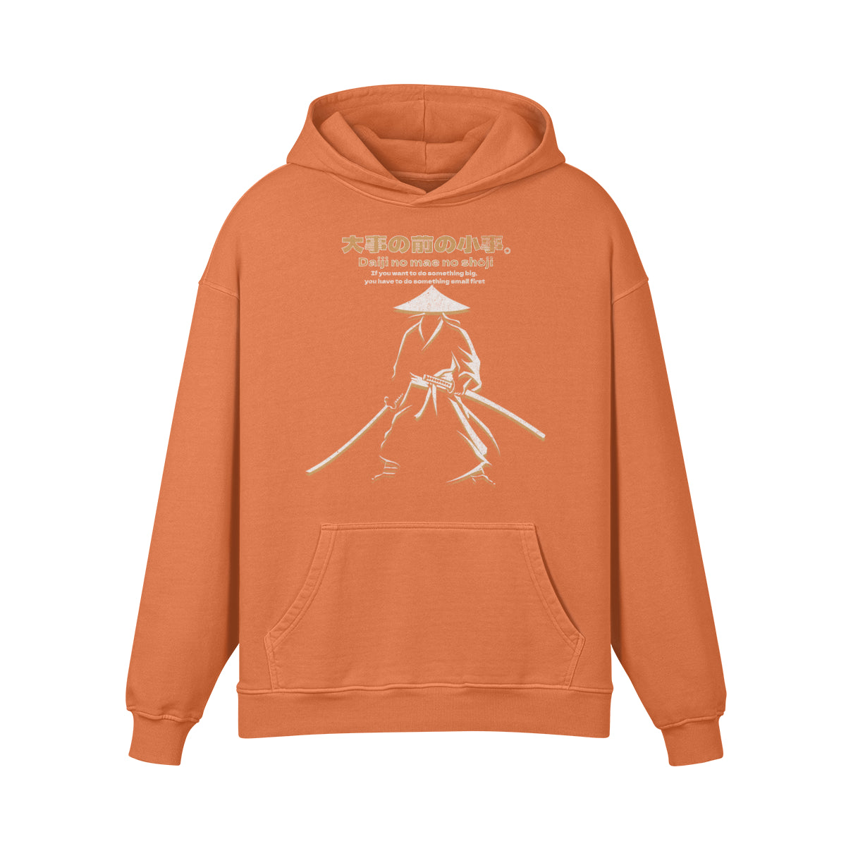 Premium Hoodie washed out look "Asia Spirit" print-ASIA-Shirts