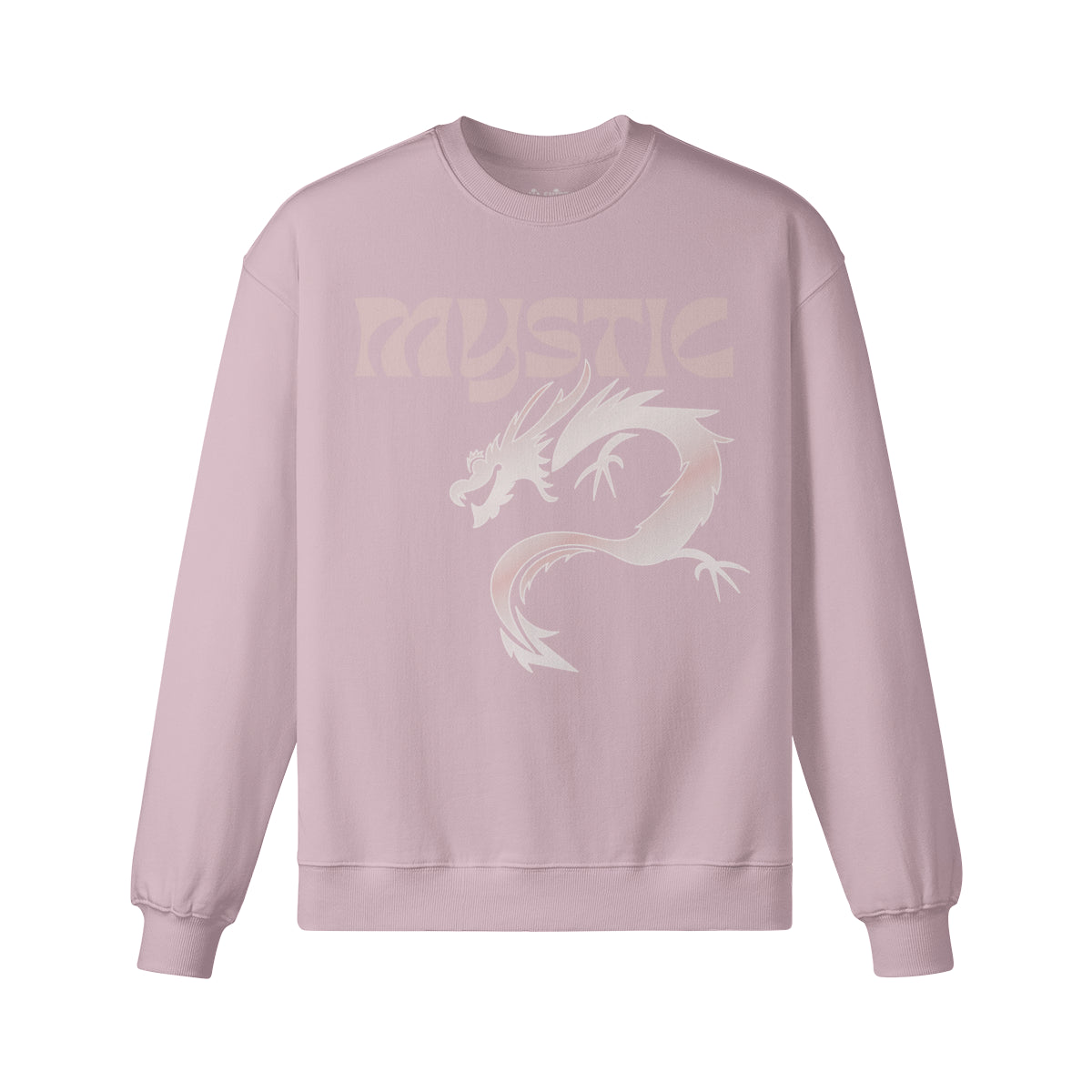 Heavy Oversized Sweatshirt mit Drachen Mystic print-ASIA-Shirts