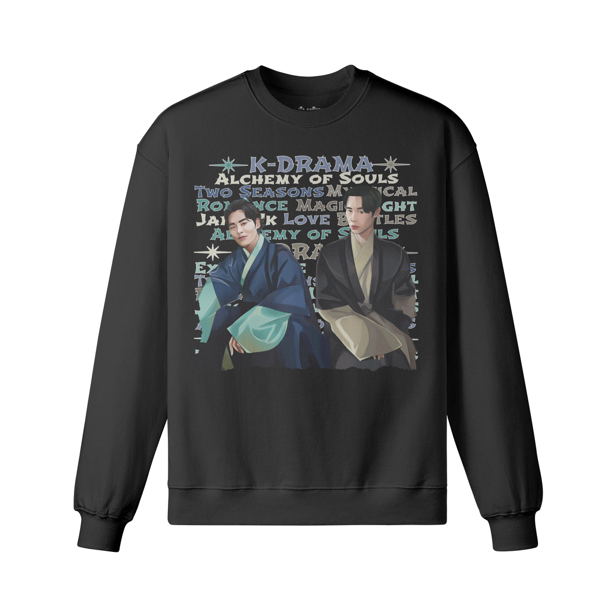 Heavy oversized Sweatshirt " Handgemahlt von LUKART" Alchemy of Souls-ASIA-Shirts