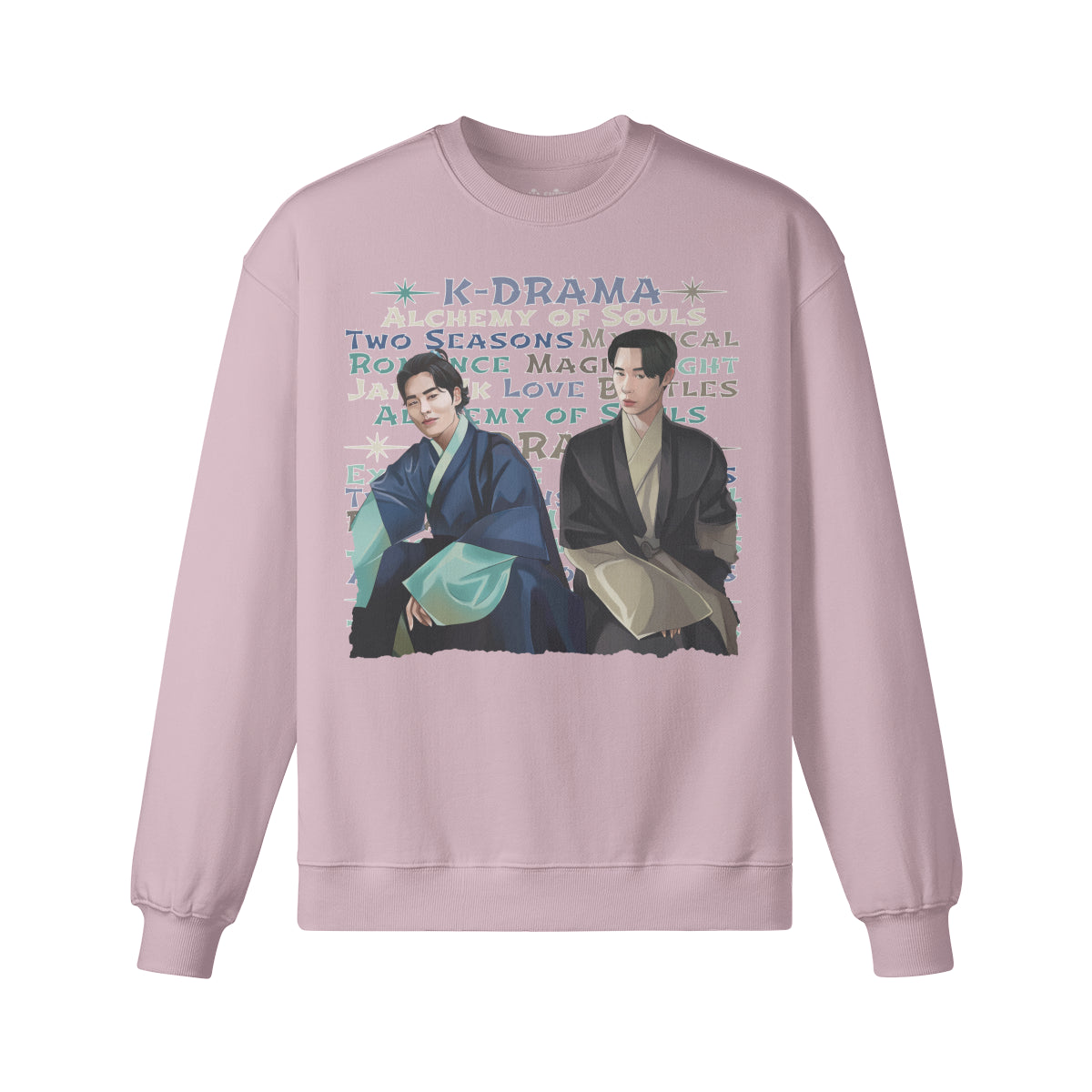 Heavy oversized Sweatshirt " Handgemahlt von LUKART" Alchemy of Souls-ASIA-Shirts
