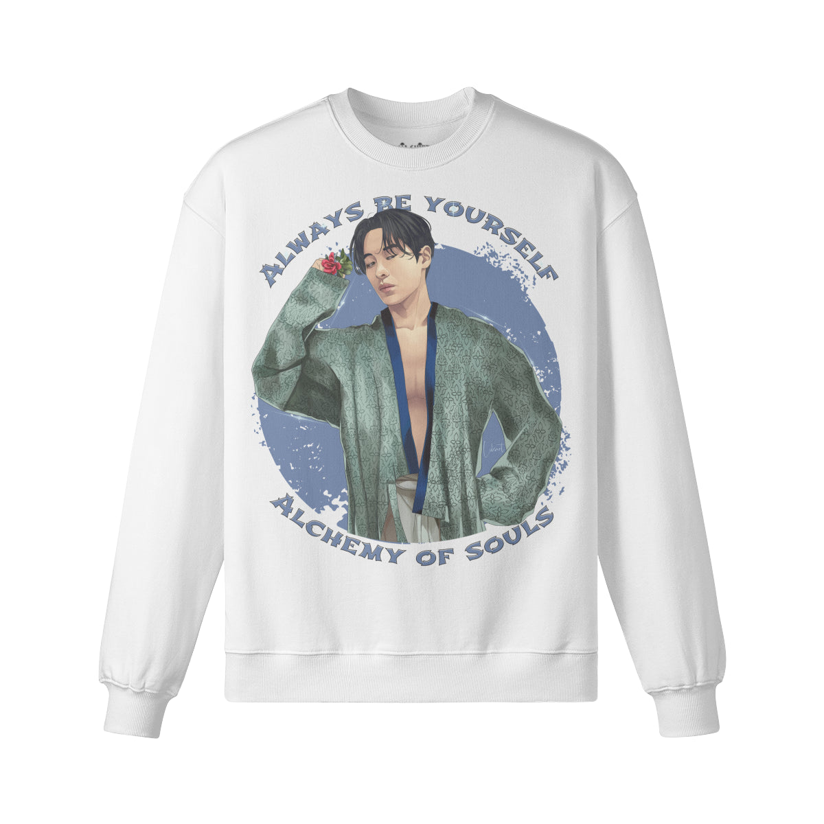 Heavy Sweatshirt mit Fanart von LUKART "Alchemy of Souls"-ASIA-Shirts