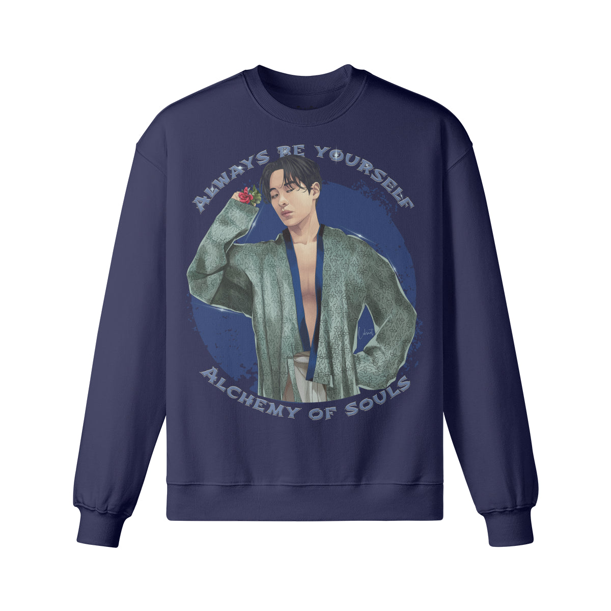 Heavy Sweatshirt mit Fanart von LUKART "Alchemy of Souls"-ASIA-Shirts