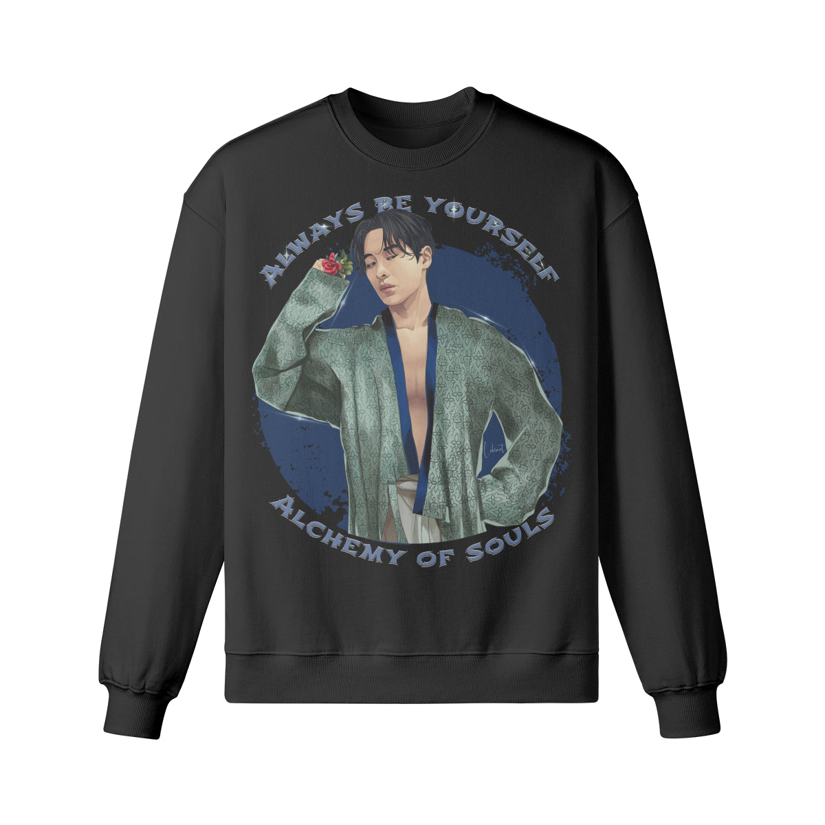 Heavy Sweatshirt mit Fanart von LUKART "Alchemy of Souls"-ASIA-Shirts