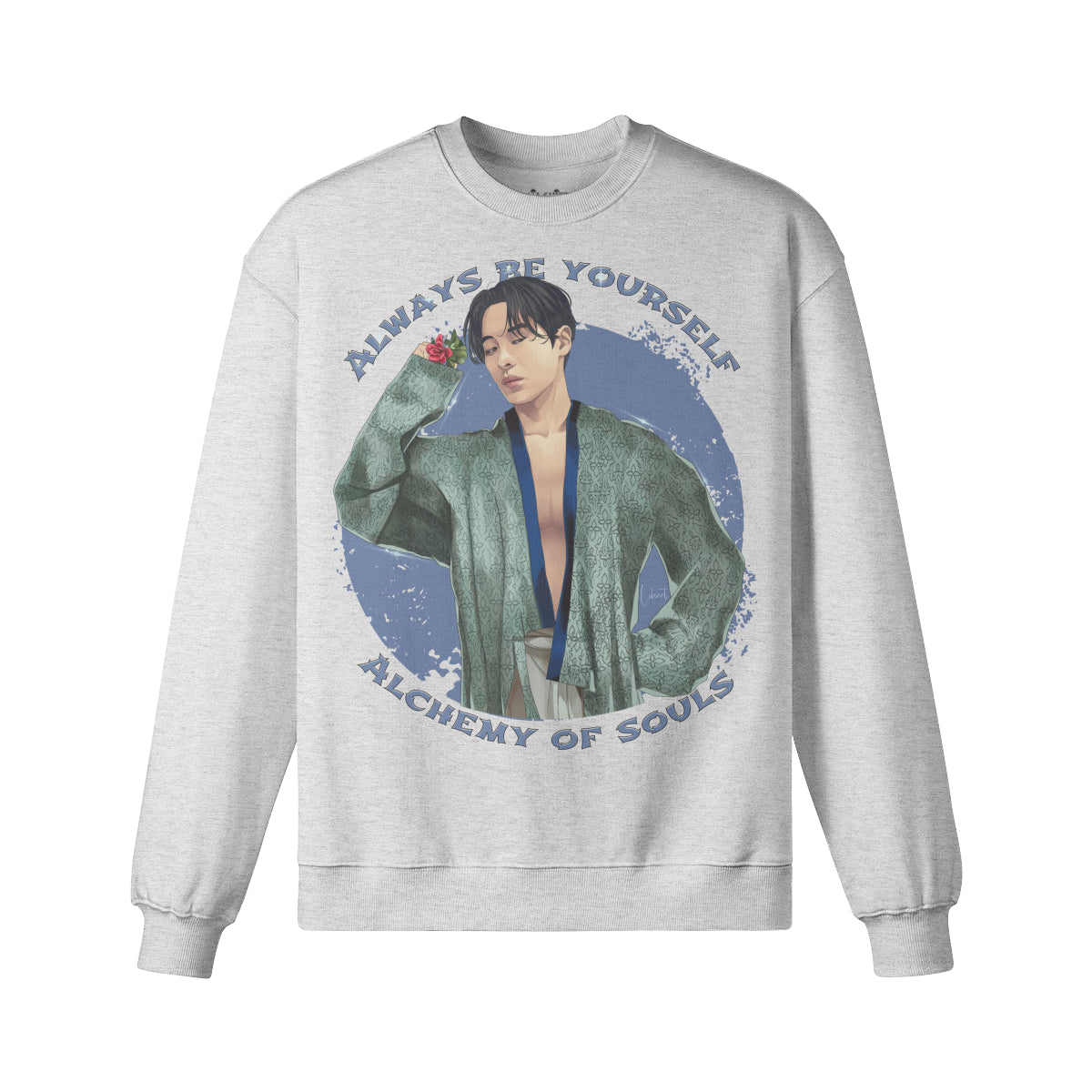 Heavy Sweatshirt mit Fanart von LUKART "Alchemy of Souls"-ASIA-Shirts