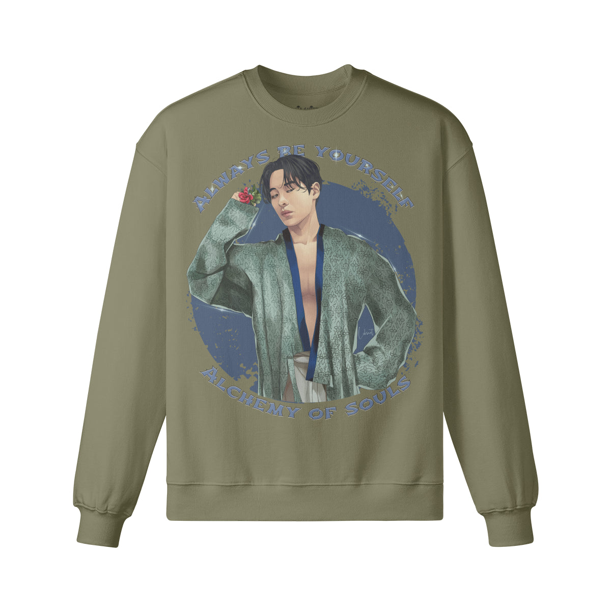Heavy Sweatshirt mit Fanart von LUKART "Alchemy of Souls"-ASIA-Shirts