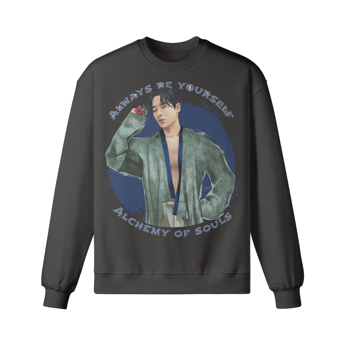 Heavy Sweatshirt mit Fanart von LUKART "Alchemy of Souls"-ASIA-Shirts