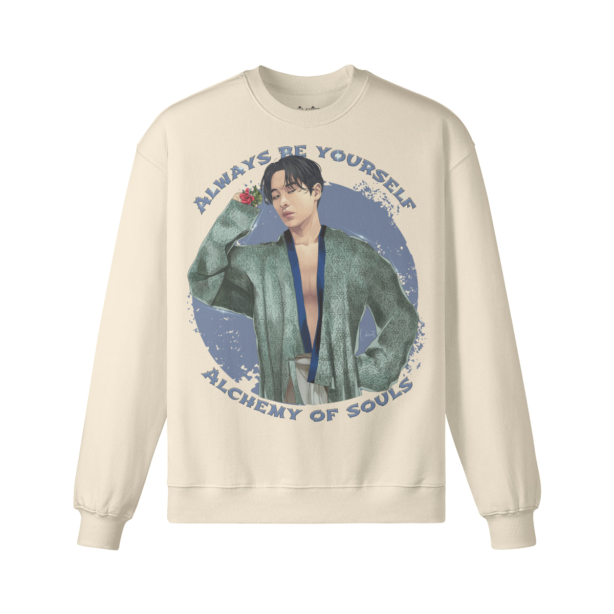 Heavy Sweatshirt mit Fanart von LUKART "Alchemy of Souls"-ASIA-Shirts