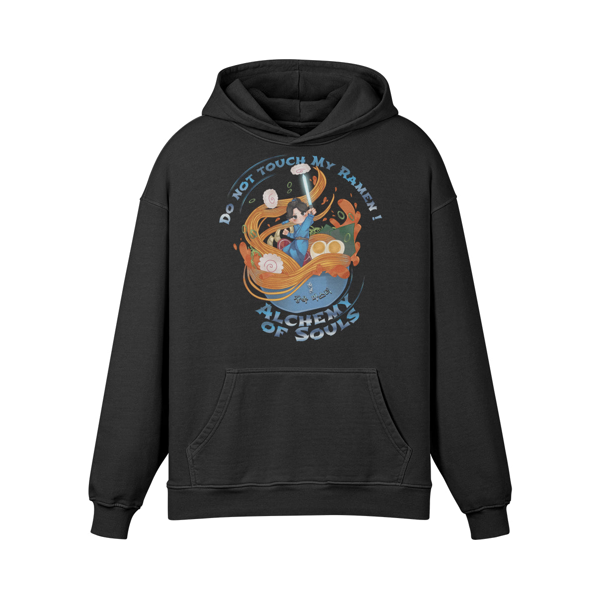 Premium Hoodie washed out look " Handgemahlt von LUKART" Alchemy of Souls-ASIA-Shirts