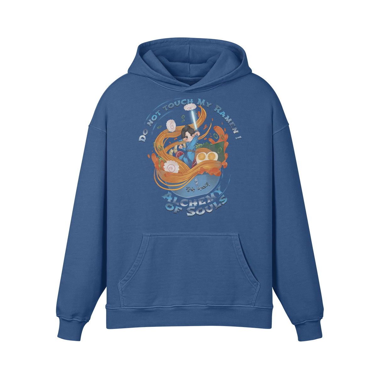 Premium Hoodie washed out look " Handgemahlt von LUKART" Alchemy of Souls-ASIA-Shirts