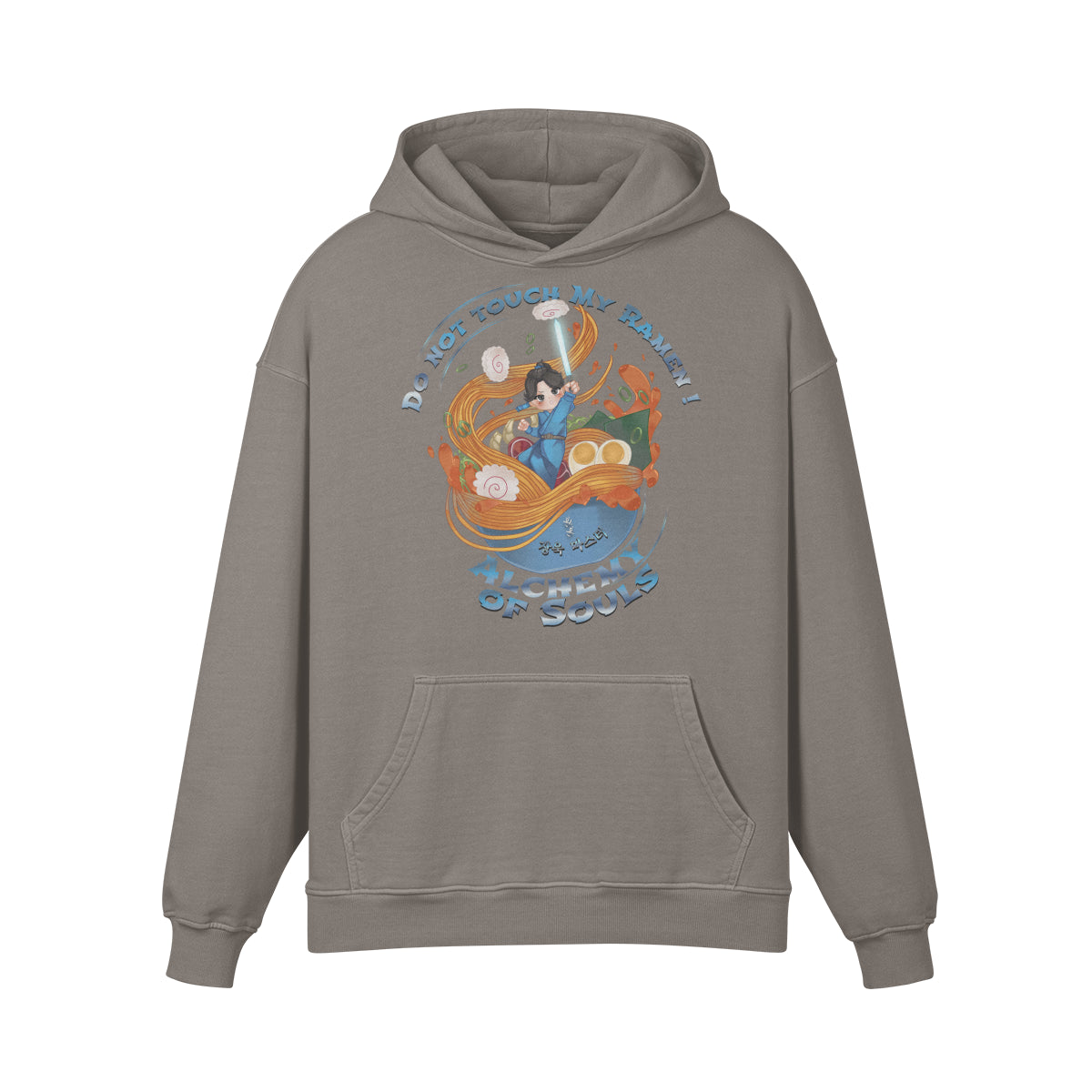 Premium Hoodie washed out look " Handgemahlt von LUKART" Alchemy of Souls-ASIA-Shirts
