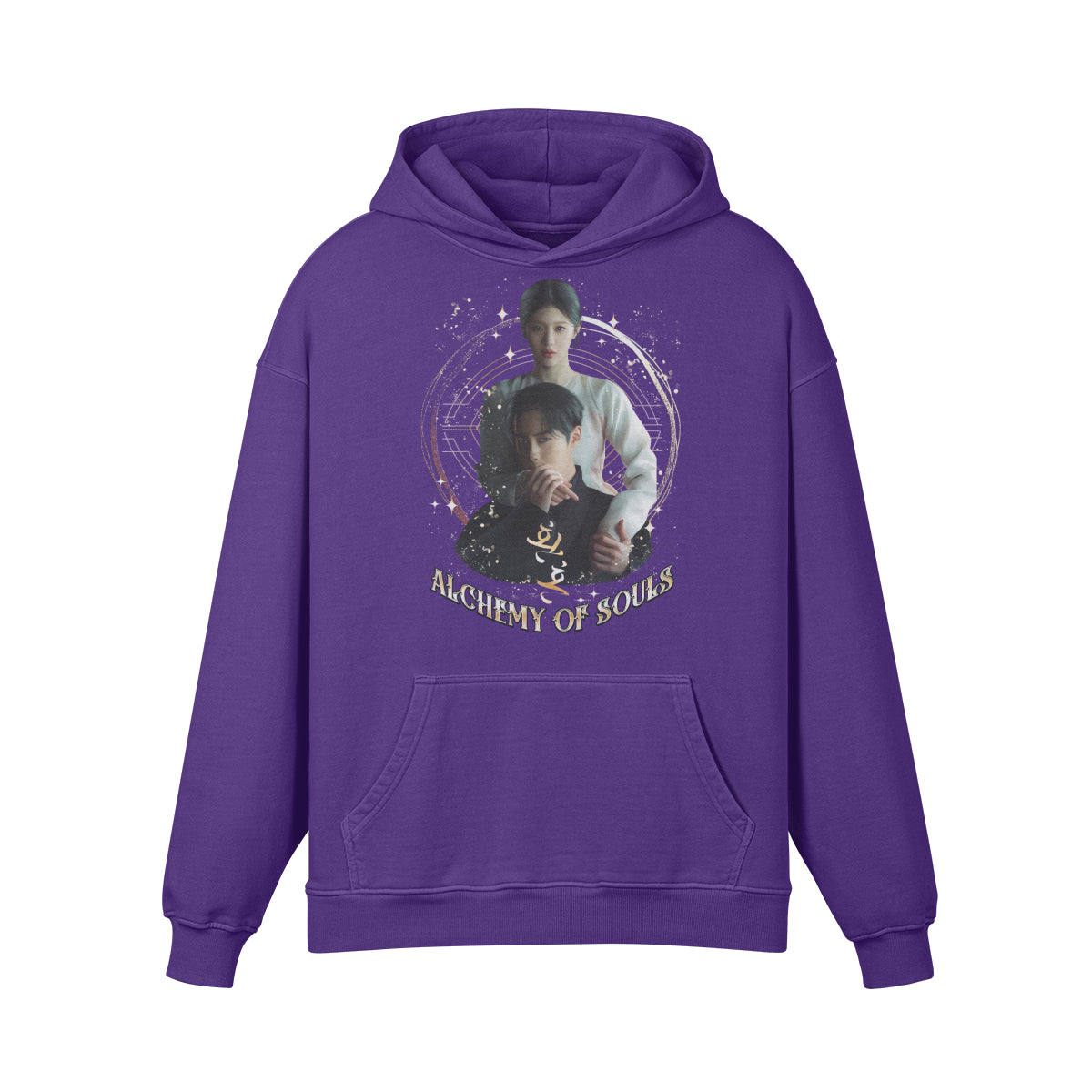 Premium Hoodie washed out look " Handgemahlt von LUKART" Alchemy of Souls-ASIA-Shirts