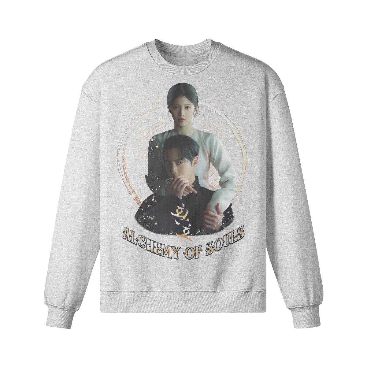 Heavy Oversized Sweatshirt mit Fanart von LUKART "Alchemy of Souls"-ASIA-Shirts