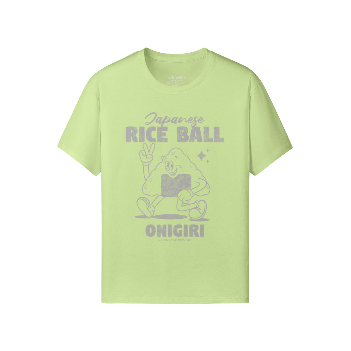 Print T-Shirt Japanese Rice Ball ONIGIRI-ASIA-Shirts