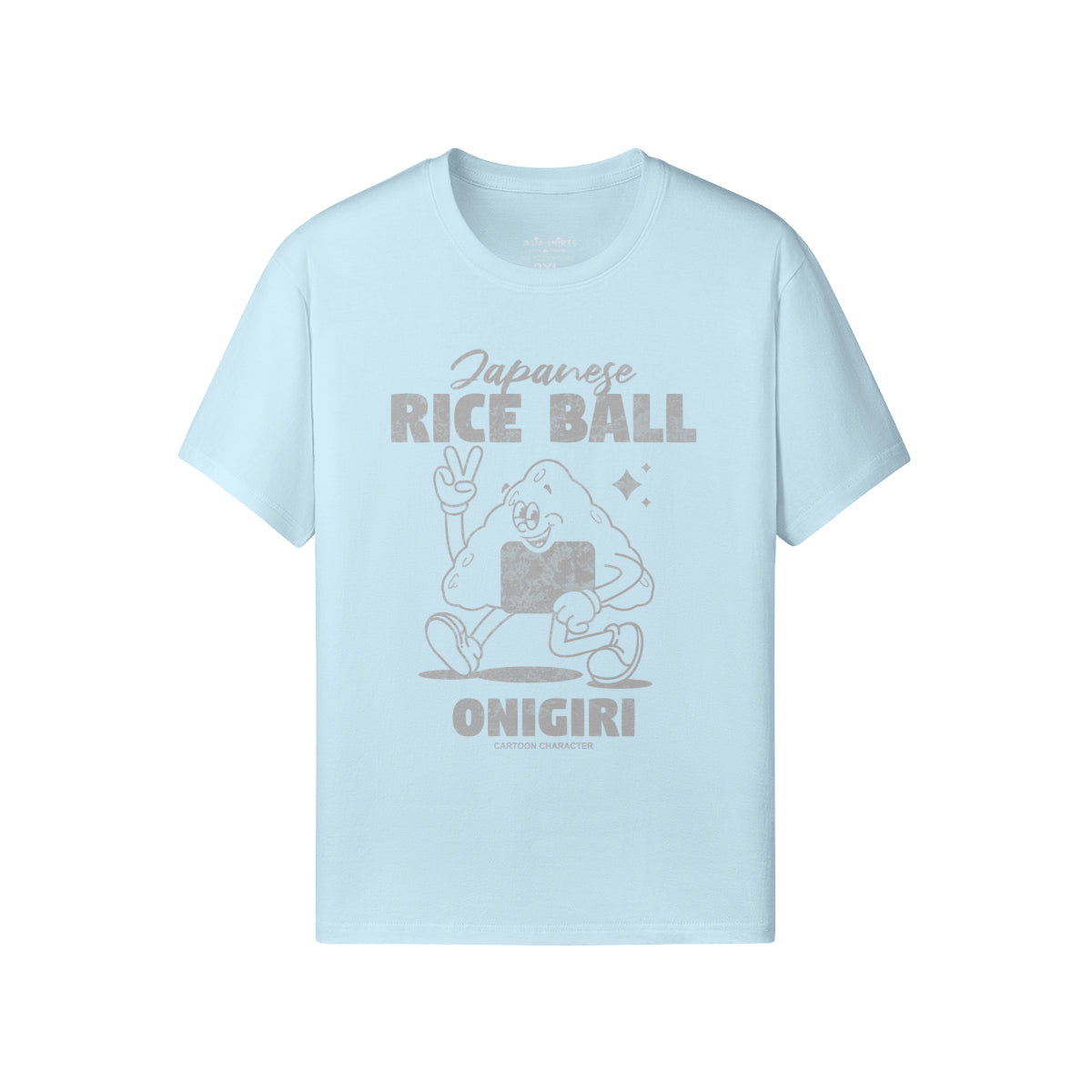 Print T-Shirt Japanese Rice Ball ONIGIRI-ASIA-Shirts