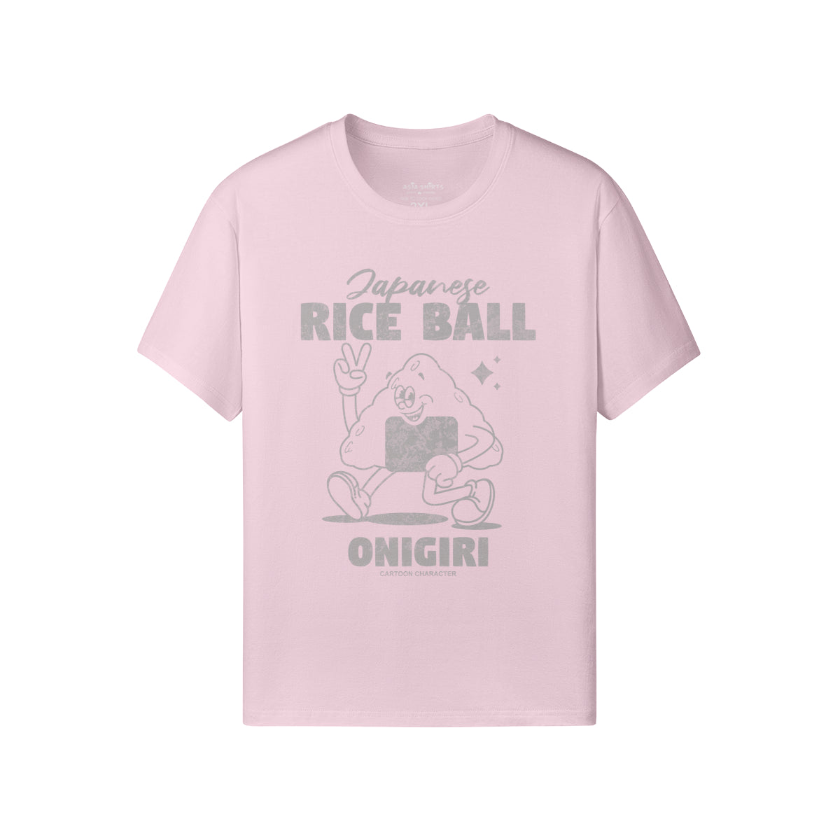 Print T-Shirt Japanese Rice Ball ONIGIRI-ASIA-Shirts
