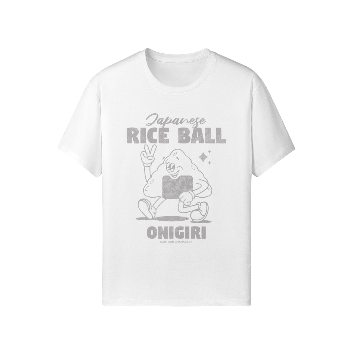 Print T-Shirt Japanese Rice Ball ONIGIRI-ASIA-Shirts