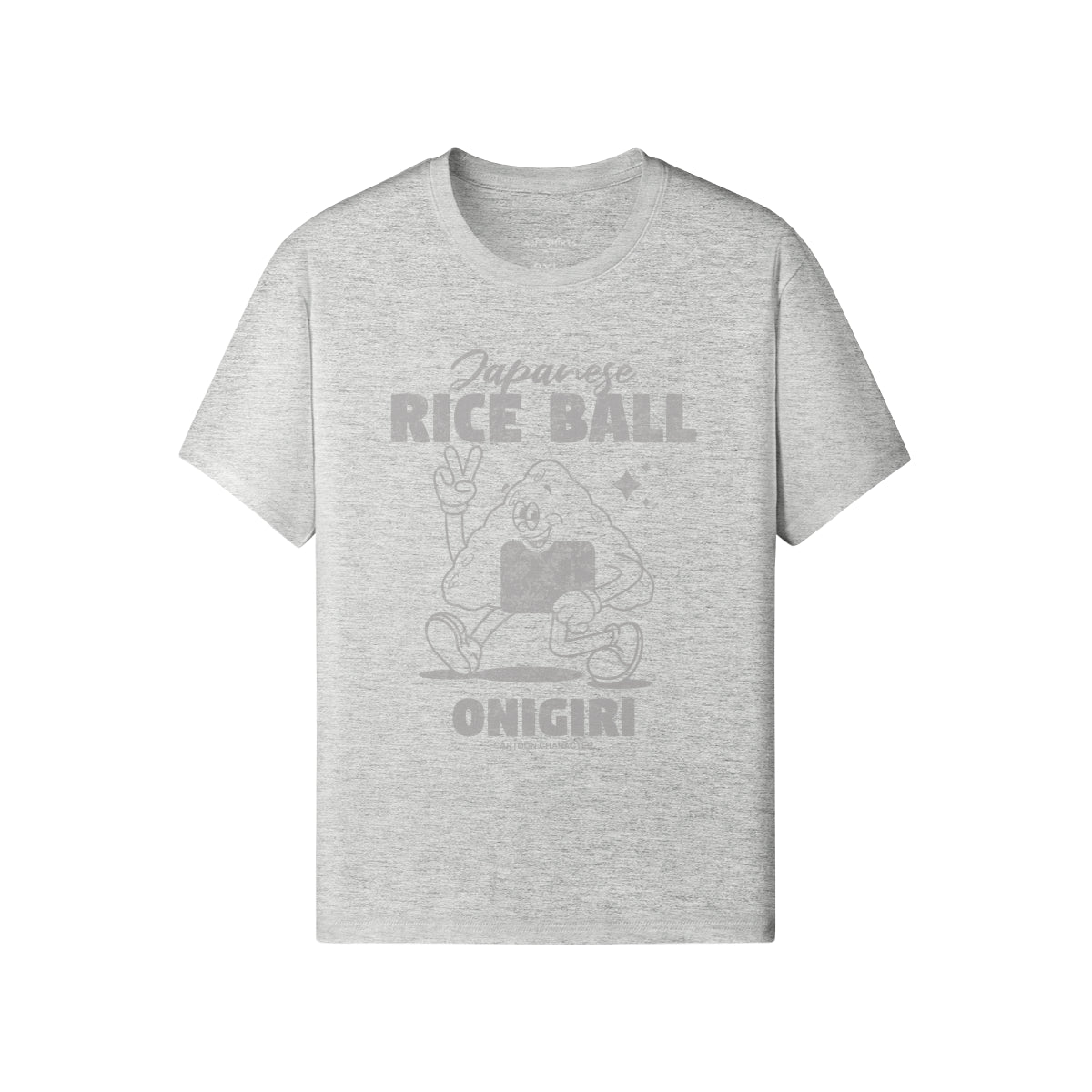 Print T-Shirt Japanese Rice Ball ONIGIRI-ASIA-Shirts