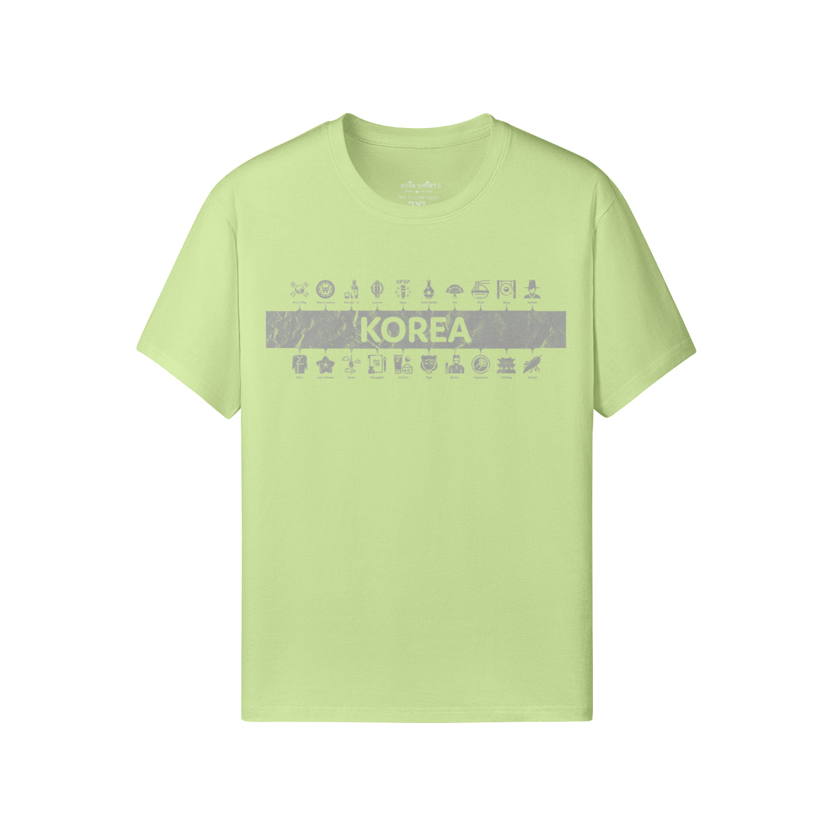 Print T-Shirt Korea-ASIA-Shirts