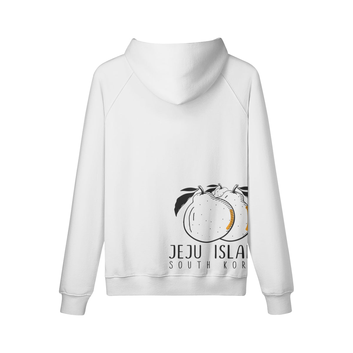 Kuscheliger Hoodie mit JEJU Island KOREA print-ASIA-Shirts