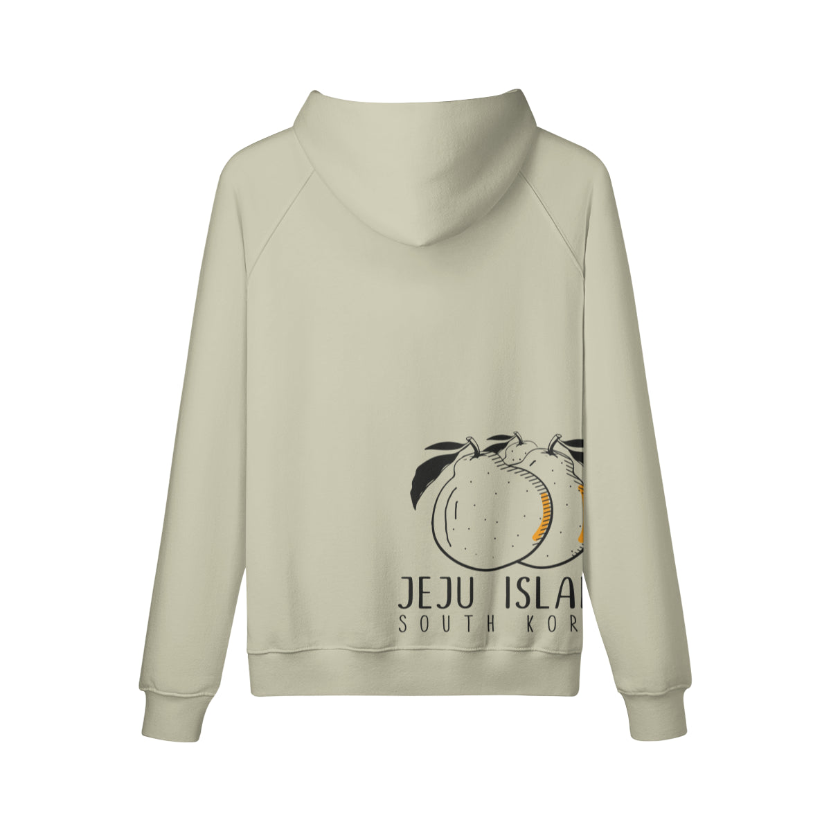 Kuscheliger Hoodie mit JEJU Island KOREA print-ASIA-Shirts