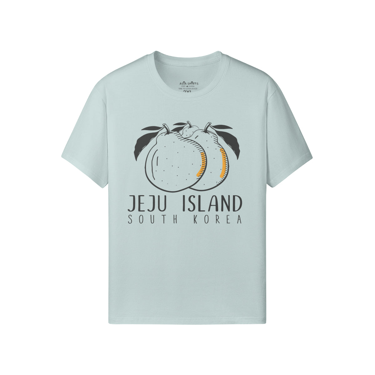 Print T-Shirt mit Jeju Island South Korea-ASIA-Shirts