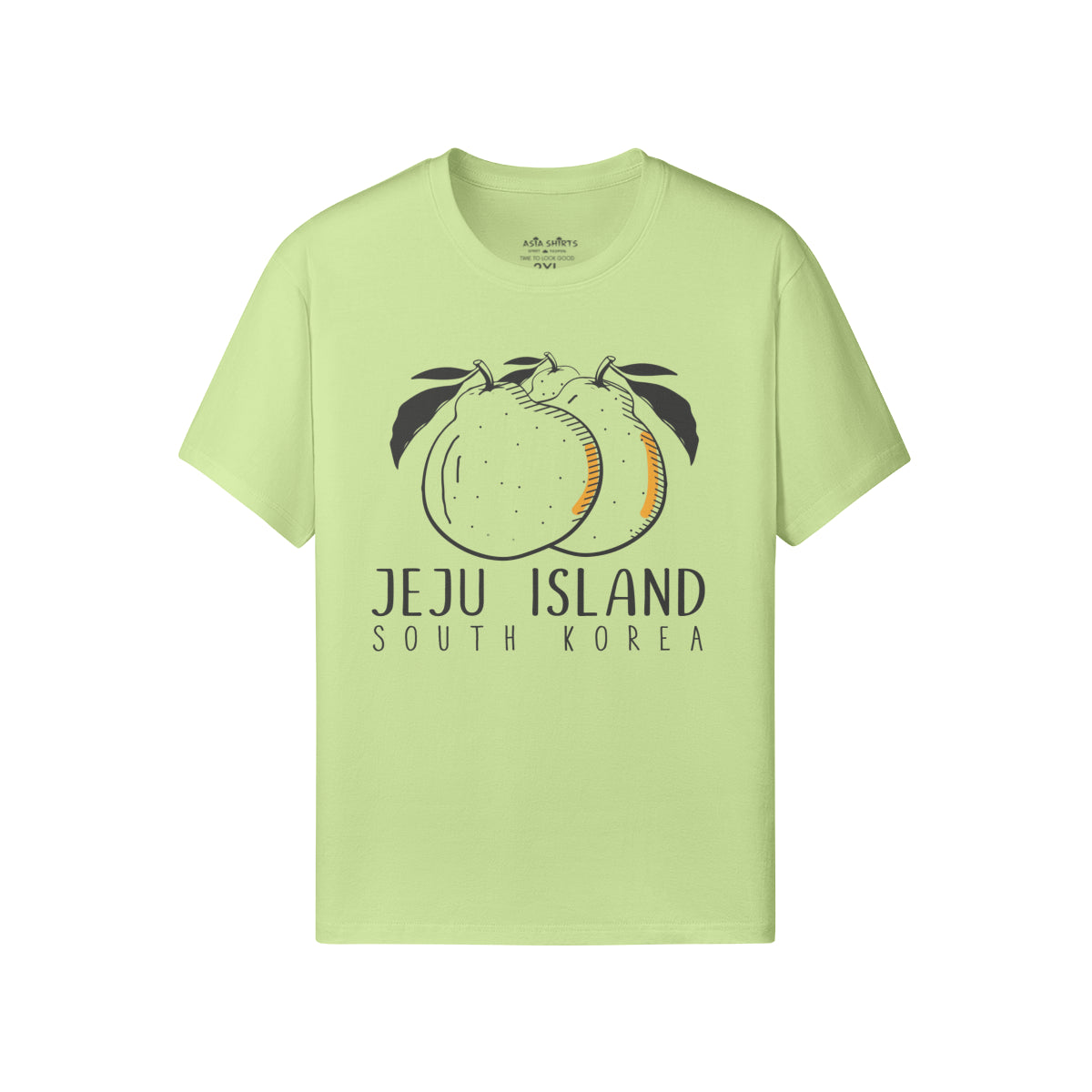 Print T-Shirt mit Jeju Island South Korea-ASIA-Shirts