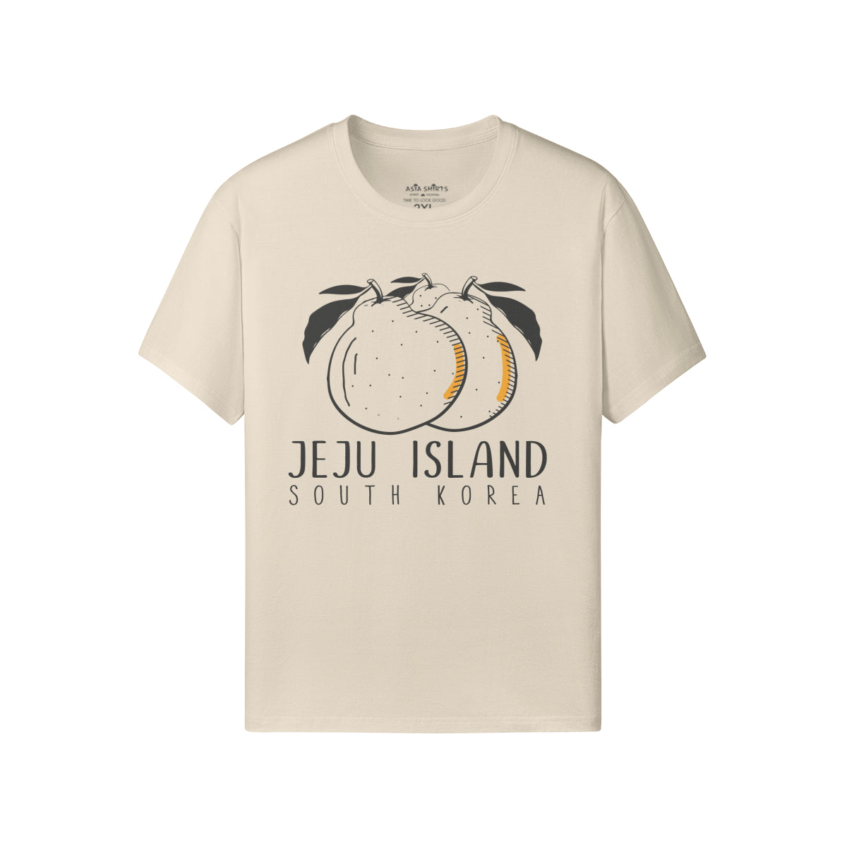 Print T-Shirt mit Jeju Island South Korea-ASIA-Shirts