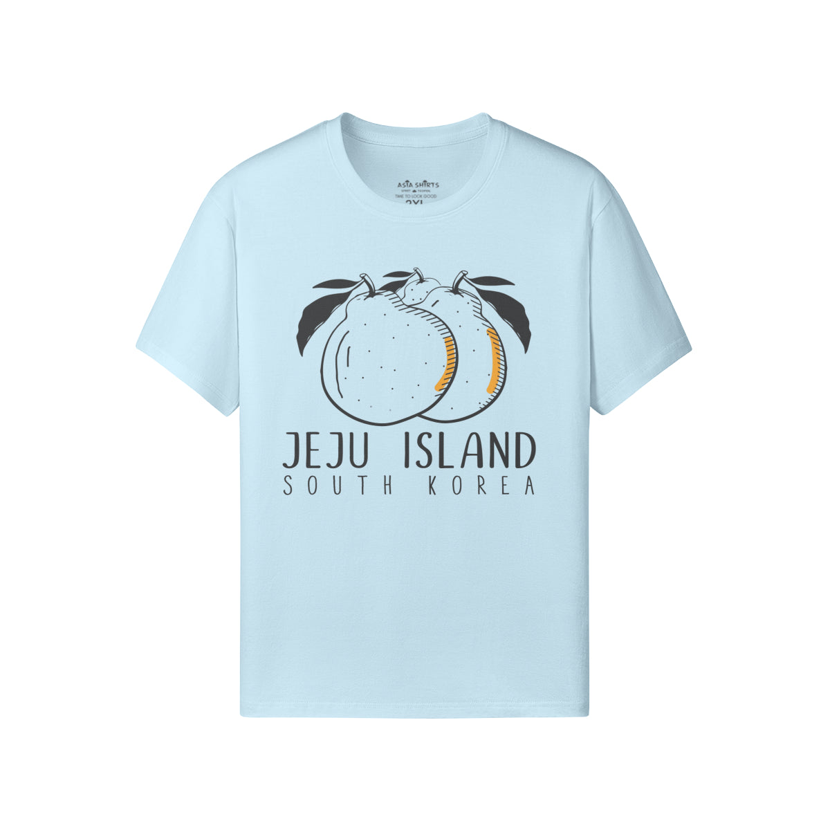 Print T-Shirt mit Jeju Island South Korea-ASIA-Shirts