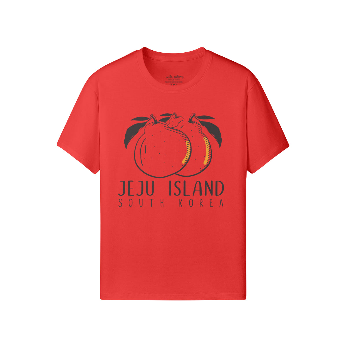Print T-Shirt mit Jeju Island South Korea-ASIA-Shirts