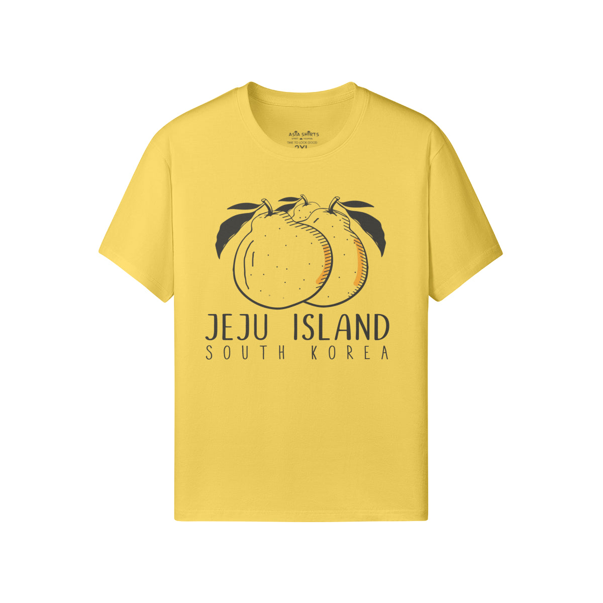 Print T-Shirt mit Jeju Island South Korea-ASIA-Shirts