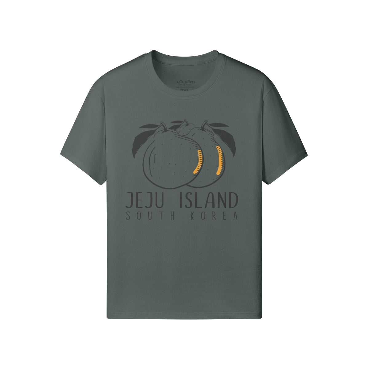 Print T-Shirt mit Jeju Island South Korea-ASIA-Shirts