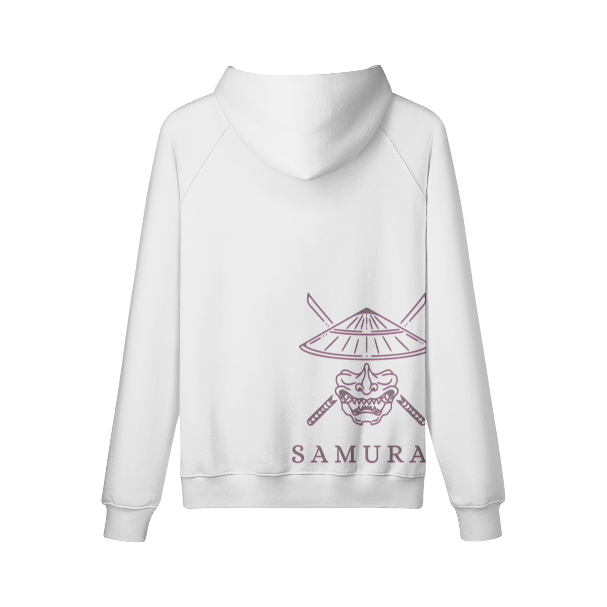 Kuscheliger Hoodie Innenseite mit Sweatfleece Samurai-ASIA-Shirts