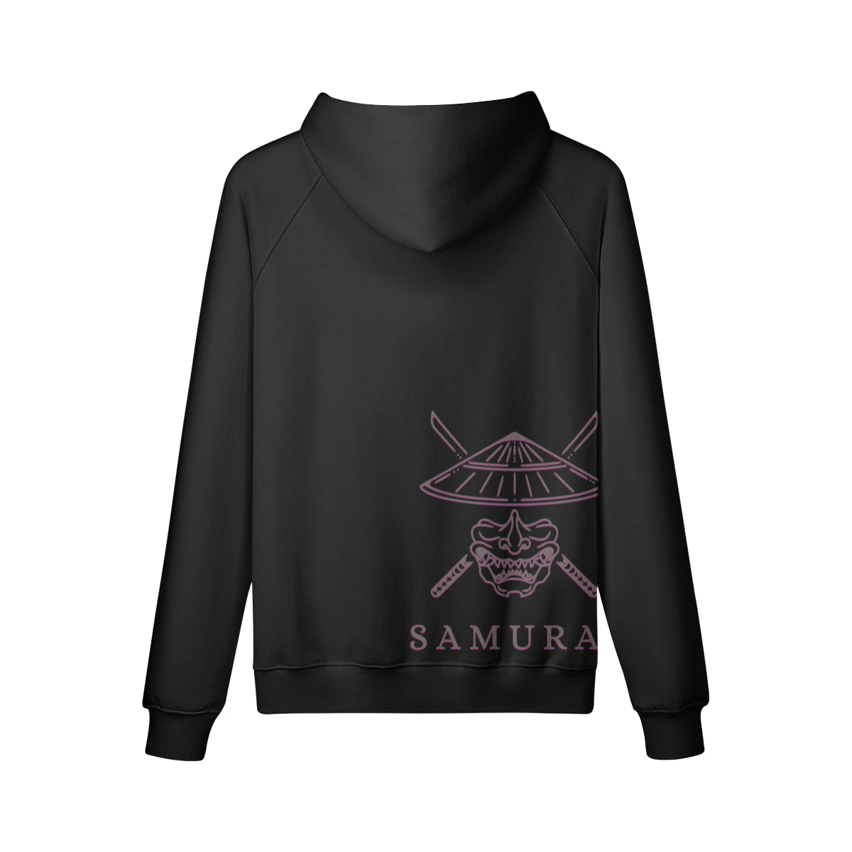 Kuscheliger Hoodie Innenseite mit Sweatfleece Samurai-ASIA-Shirts